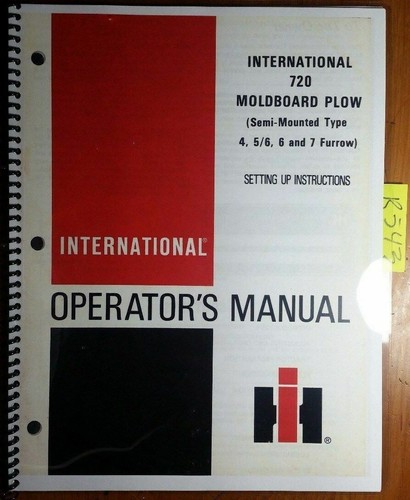 International 720 moldboard - ih,